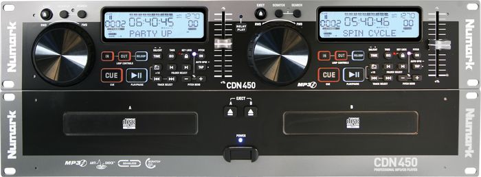 Numark&nbsp;CDN450 Rack Mount Professional Dual MP3/CD Player&nbsp;&nbsp;