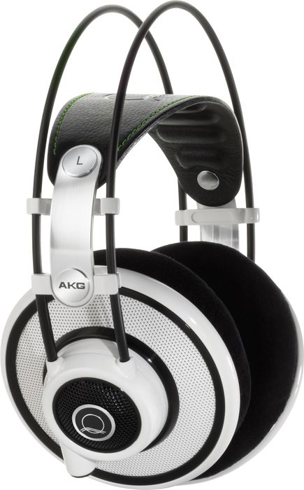AKG&nbsp;Quincy Jones Signature Series Q701 Premium Class Reference Headphones&nbsp;White&nbsp;