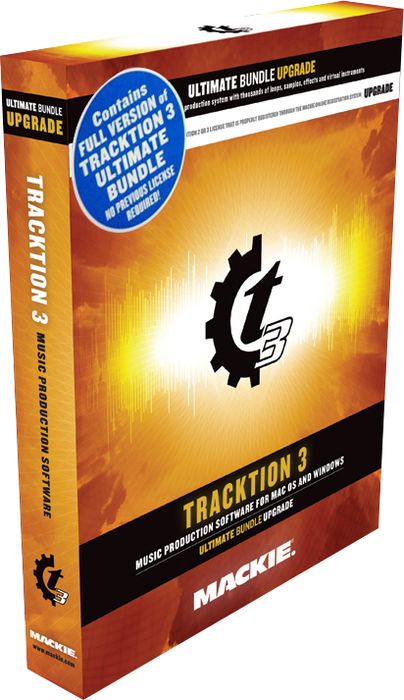 Mackie&nbsp;Tracktion 3 Ultimate Bundle&nbsp;&nbsp;