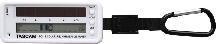 TASCAM&nbsp;TC-1S Solar Tuner&nbsp;White&nbsp;