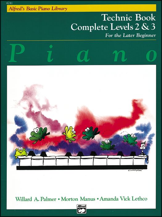 Alfred Alfred`s Basic Piano Course Technique Book Complete 2 3