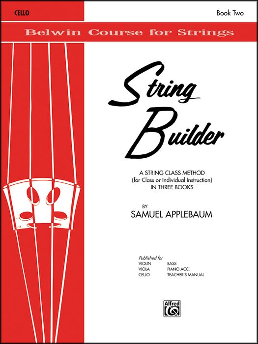 Alfred String Builder Cello Book Ii