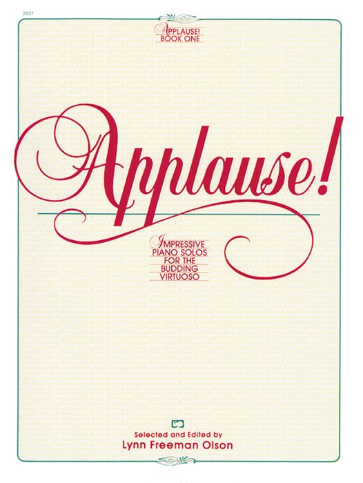 Alfred Applause! Book 1 Intermediate Early Advanced Piano