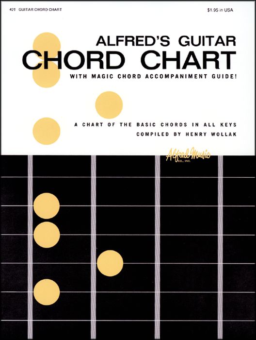 Alfred&nbsp;Alfred's Guitar Chord Chart&nbsp;&nbsp;