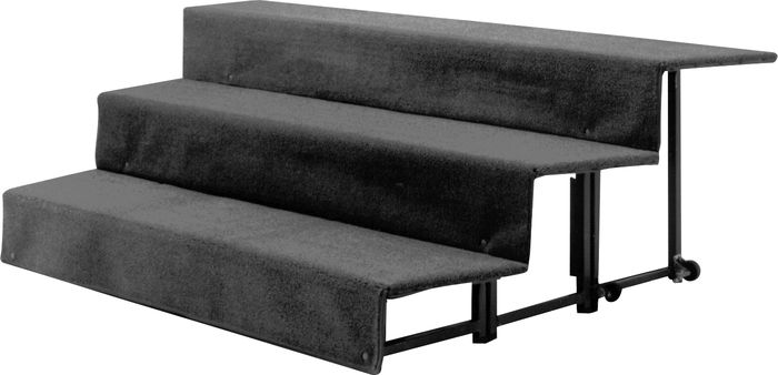 Lyons Fully Carpeted Folding Riser Std Taper