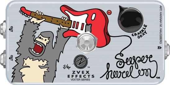 ZVex&nbsp;Vexter Series SHO Super Hard On Booster Guitar Effects Pedal&nbsp;&nbsp;