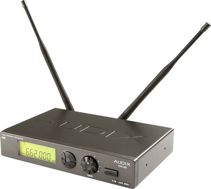 Black, (638-662MHz), Left-Facing