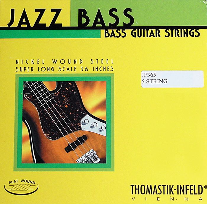 Thomastik&nbsp;JF365 Jazz Flatwound Long Scale 5-String Bass Strings&nbsp;&nbsp;