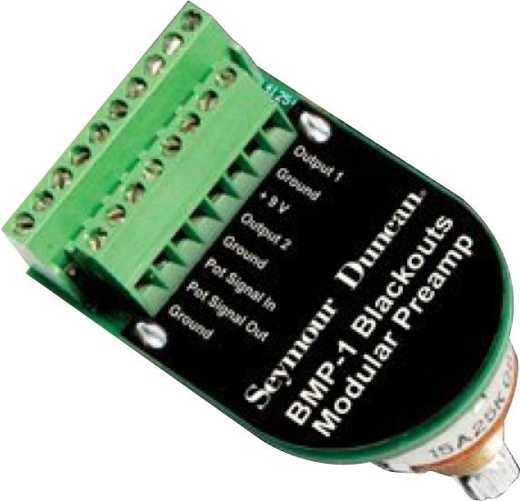 Seymour Duncan&nbsp;Blackouts Modular Preamp&nbsp;standard shaft&nbsp;