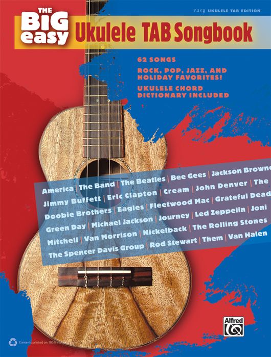 Alfred&nbsp;The Big Easy Ukulele TAB Songbook&nbsp;&nbsp;