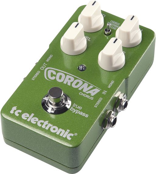 top chorus pedals Tc Electronic Corona Chorus Toneprint Series Guitar Effects Pedal