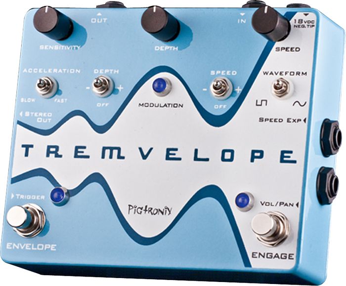 Pigtronix&nbsp;Tremvelope Tremolo Guitar Effects Pedal&nbsp;&nbsp;