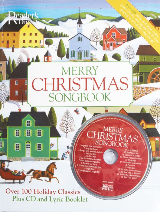 Alfred Reader`s Digest Merry Christmas Book Hardcover Book Cd