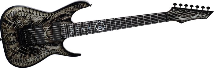 Dean Rusty Cooley Usa 7-String Xenocide Electric Guitar Graphic