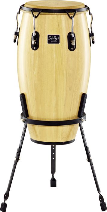 Schalloch&nbsp;Linea 200 Conga with Basket Stand&nbsp;12 inch Tumba&nbsp;Natural