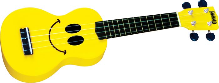 Mahalo&nbsp;U-40 Painted Ukulele&nbsp;Smiley Face&nbsp;