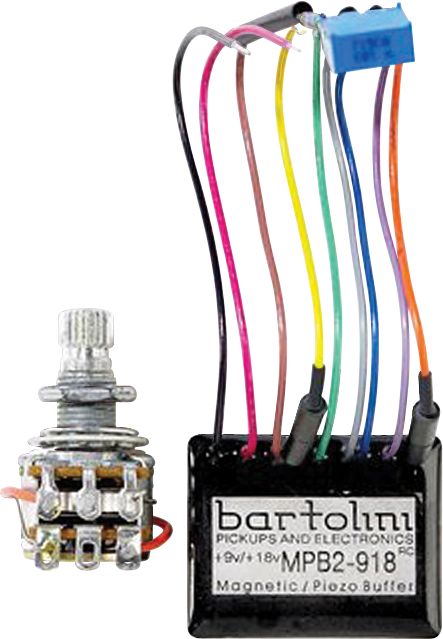 Bartolini&nbsp;Buffer Knob for Piezo Bass Pickup&nbsp;&nbsp;