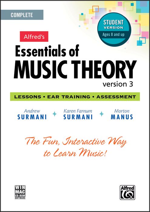 Alfred&nbsp;Essentials of Music Theory: Version 3 CD-ROM Student Version Complete&nbsp;&nbsp;