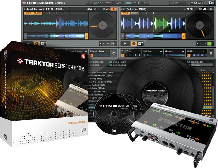 Native Instruments&nbsp;Traktor Scratch Pro 2&nbsp;&nbsp;