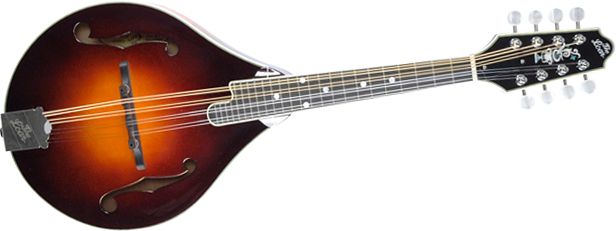 The Loar Lm-300 Hand-Carved A-Model Acoustic Mandolin Sunburst