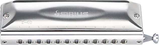 Suzuki&nbsp;S-48S Sirius 48-Hole Chromatic Straight Harmonica&nbsp;&nbsp;