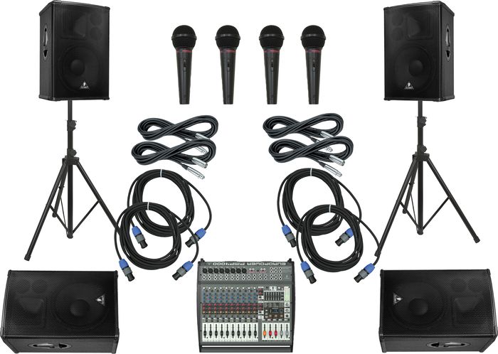 Behringer&nbsp;PMP4000/B1520 PRO Mains & Monitors PA Package&nbsp;&nbsp;