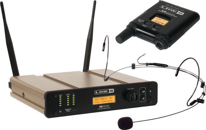 Line 6&nbsp;XD-V70HS 12 Channel Headset Digital Wireless System Rack Mountable&nbsp;&nbsp;