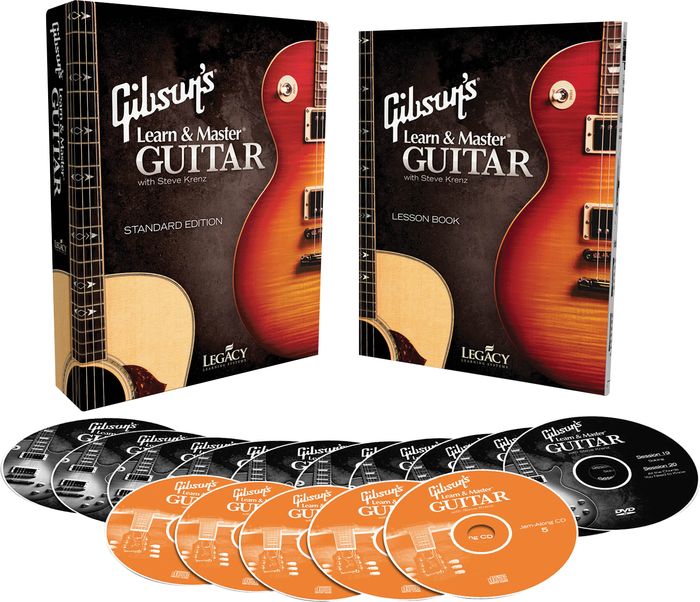 Hal Leonard Gibson's Learn & Master Guitar Boxed Dvd/Cd Set Legacy Of Learning Series