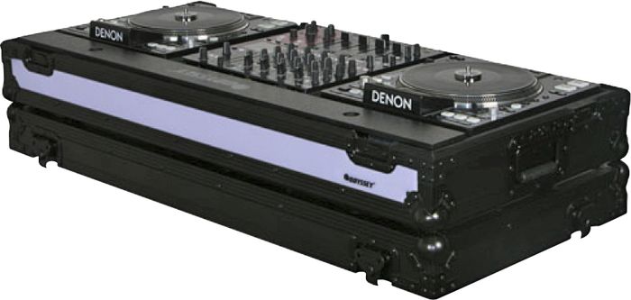 Odyssey&nbsp;FFX12CDJWBL Dual Large Format Tabletop CD/Digital DJ Coffin&nbsp;&nbsp;