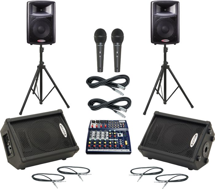 Soundcraft&nbsp;Notepad 124 / APS12 Mains & Monitors Package&nbsp;&nbsp;