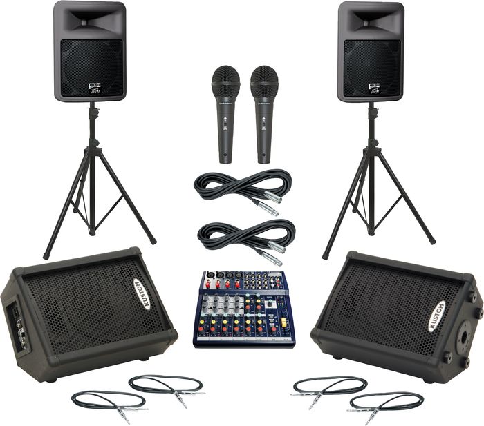 Soundcraft&nbsp;Notepad 124 / PR12D Mains & Monitors Package&nbsp;&nbsp;