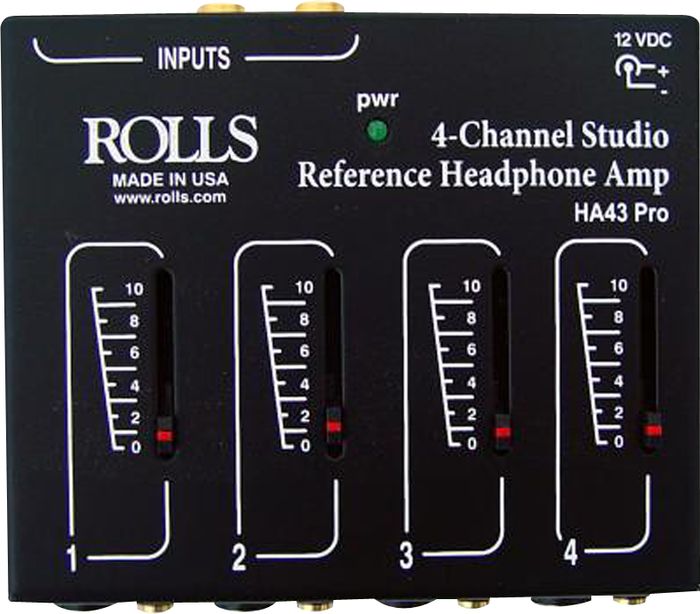 Rolls Ha43 Stereo Headphone Amp