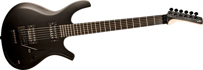 black matte guitar