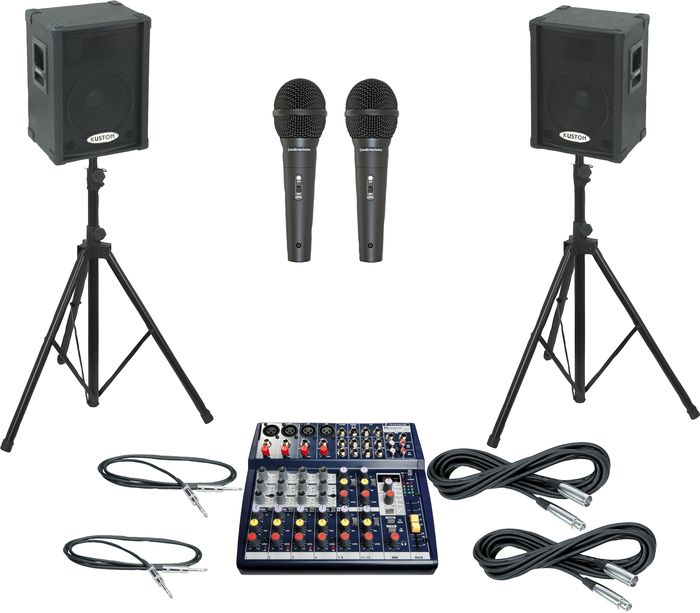 Soundcraft&nbsp;Notepad 124FX / KPC12P PA Package&nbsp;&nbsp;