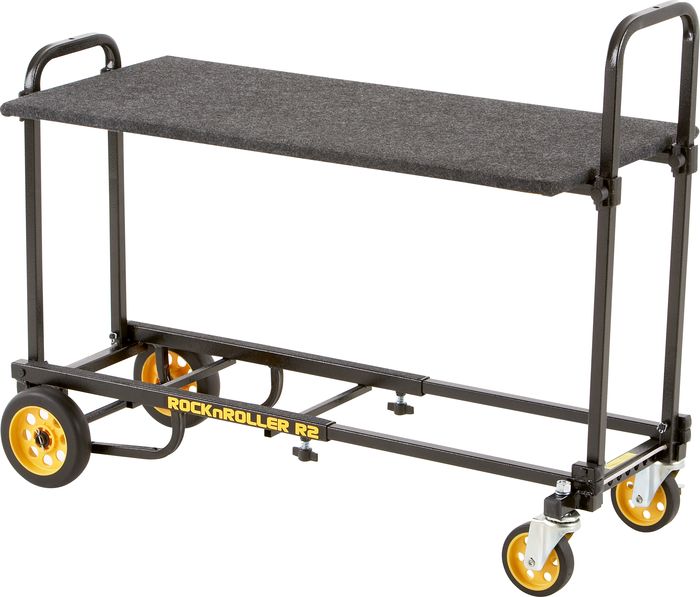 Rock N Roller&nbsp;R2RT 8-in-1 Micro Multi-Cart With Shelf&nbsp;&nbsp;
