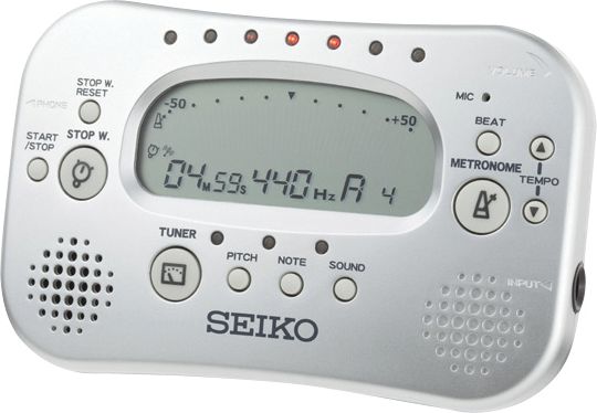Seiko&nbsp;STH100 Metronome/Tuner with Stopwatch&nbsp;&nbsp;