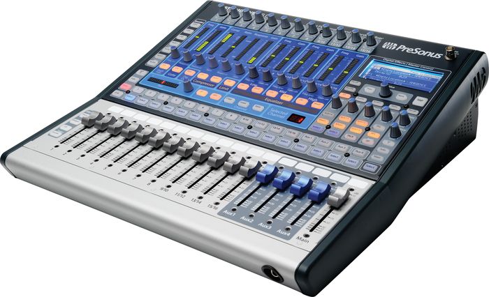 PreSonus StudioLive 16.0.2 Digital Mixing System  Left-Facing