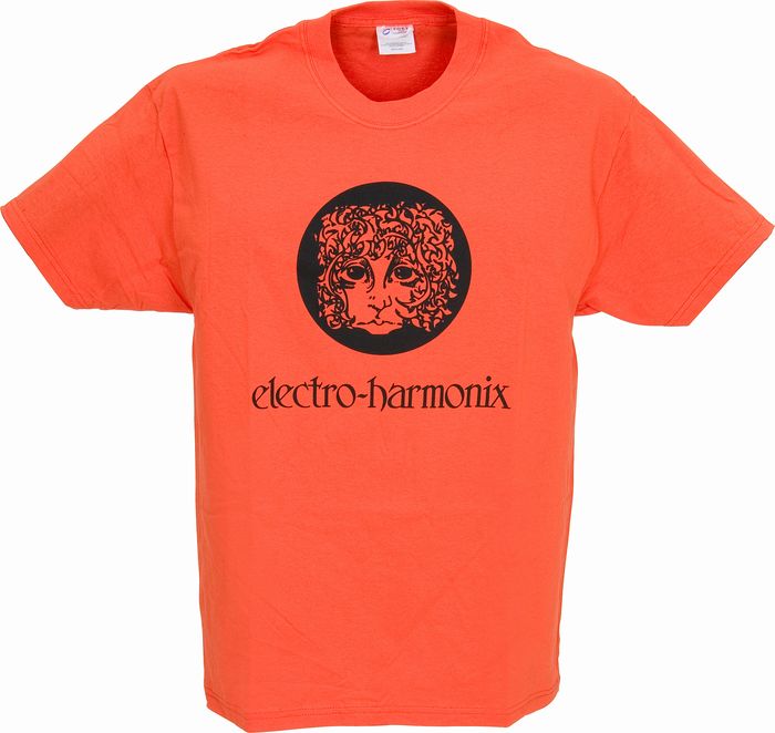 Electro-Harmonix&nbsp;Logo T-Shirt&nbsp;Orange&nbsp;Large