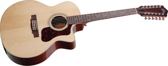 Guild&nbsp;F-212XLCE Standard 12-String Cutaway Acoustic-Electric Guitar&nbsp;Natural&nbsp;