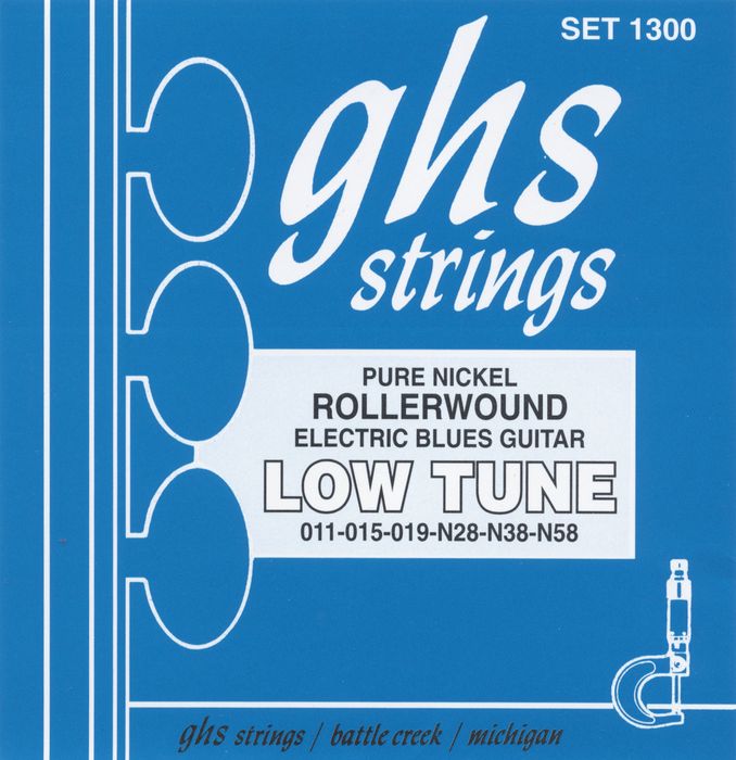 GHS&nbsp;Nickel Rockers Lo Tune SRV Set&nbsp;&nbsp;