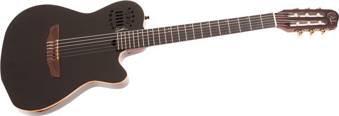 Godin&nbsp;ACS-SA Nylon String Cedar Top Acoustic-Electric Guitar&nbsp;Black Pearl&nbsp;
