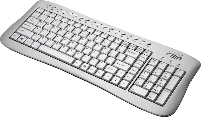 Rain Computers Aluminum Keyboard