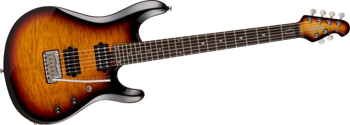 Sterling By Music Man Jp100d John Petrucci Signature Model W/ Dimarzio Pickups Electric Guitar 3 Tone Sunburst