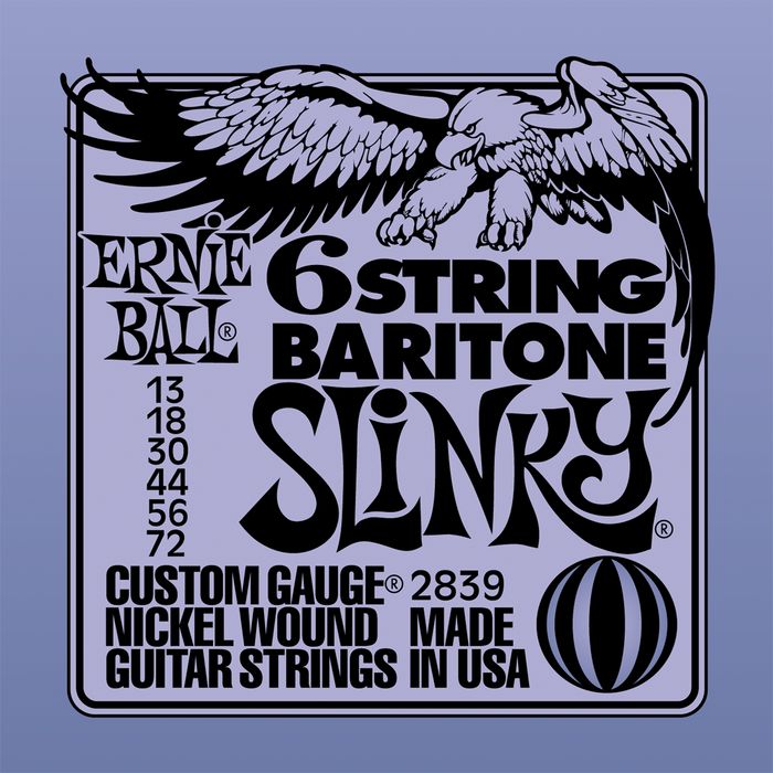Ernie Ball&nbsp;2839 Baritone Electric Guitar String Set&nbsp;&nbsp;