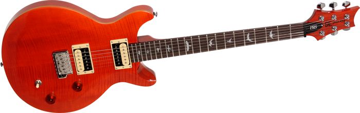Prs Se Santana Electric Guitar Orange