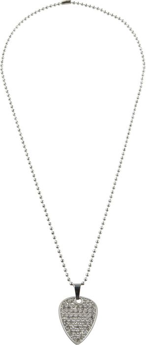 Clayton&nbsp;Crystal Guitar Pick Necklace&nbsp;&nbsp;