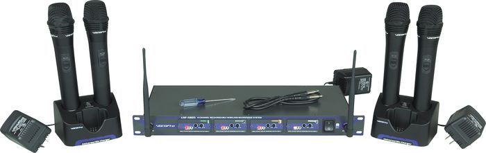 VocoPro&nbsp;UHF-5805 Plus Rechargeable Wireless System with Mic Bag&nbsp;&nbsp;