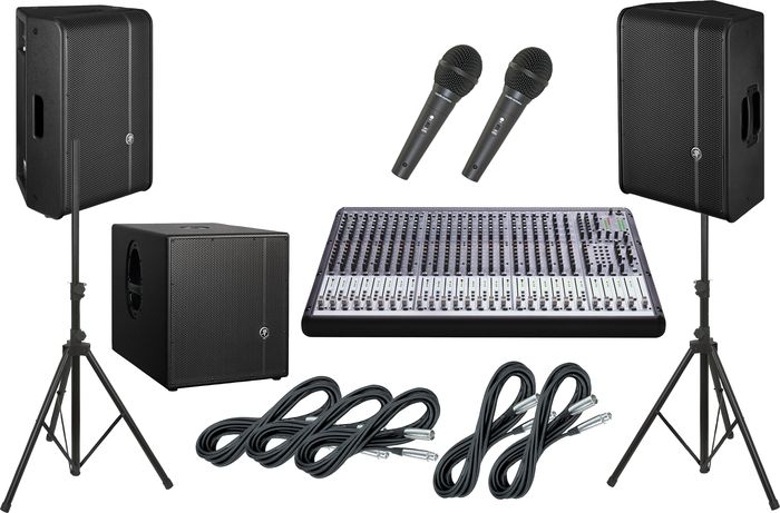 Mackie&nbsp;Onyx 24.4 / HD1221 / HD1501 PA Package&nbsp;&nbsp;