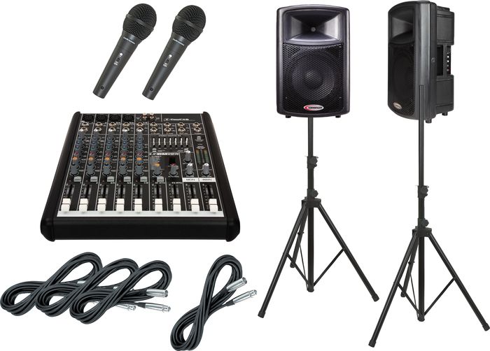 Mackie&nbsp;ProFX8 / Harbinger APS12 PA Package&nbsp;&nbsp;