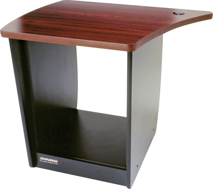 Omnirax&nbsp;OM13L 13-Rackspace Cabinet for Left Side of the OmniDesk - Mahogany&nbsp;&nbsp;
